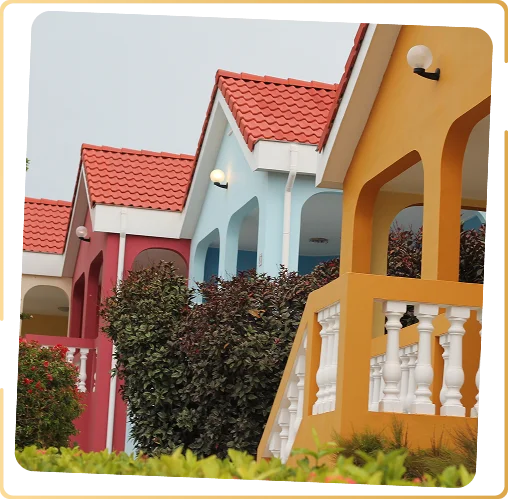 Colorful houses